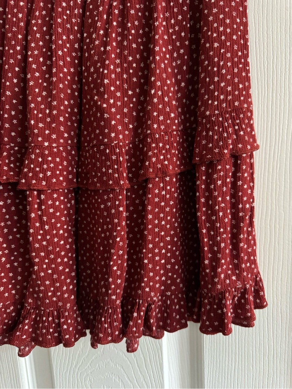 LA HEARTS Polka Dot Ruffle Skirt M - Picture 5 of 11